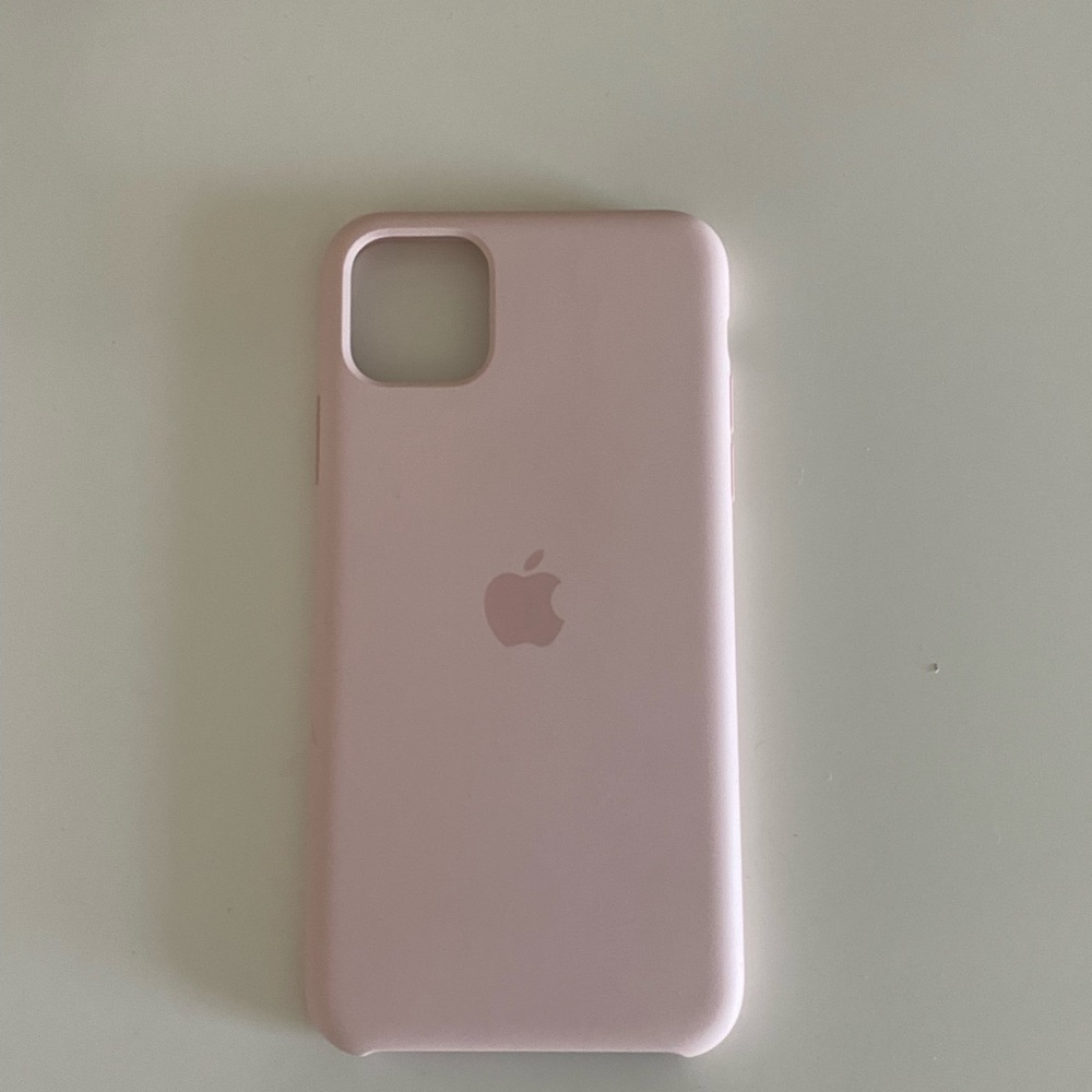 IPhone 11 pro max pink sand Silicone case